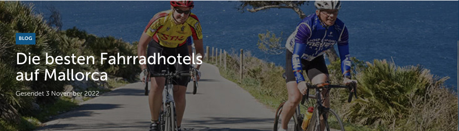 Blog: Fahrradhotels Mallorca